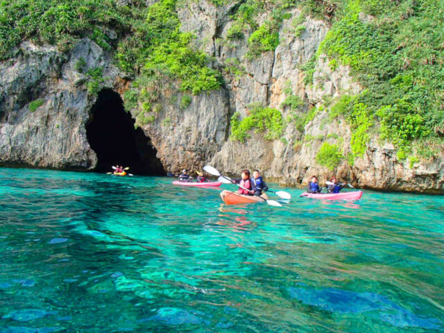 青の洞窟 カヤック